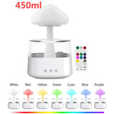 Mushroom rain night lights
